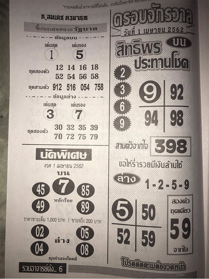 ครอบจักรวาล 1/4/62