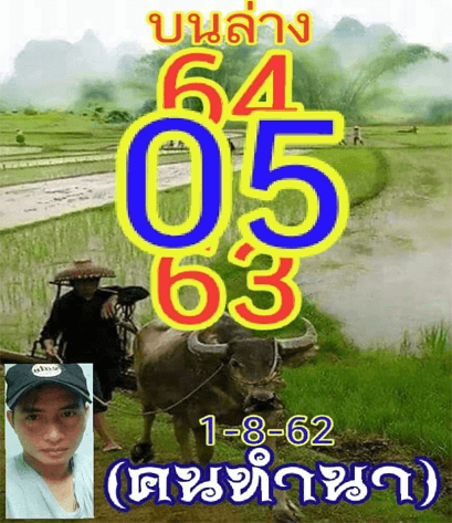 คนทำนา 1/8/62