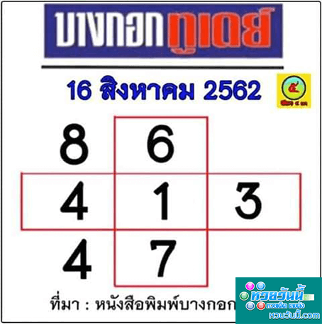 บางกอกทูเดย์ 16/8/62