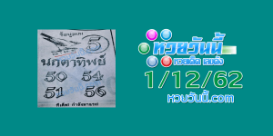 หวยนกตาทิพย์ 1/12/62