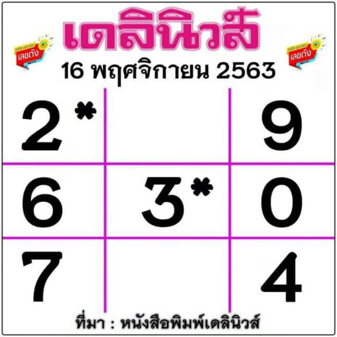 เดลินิวส์ 16/11/63