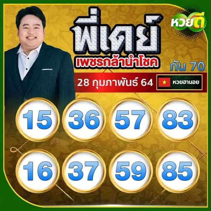 หวยมาเลย์วันนี้ 28/2/64 ชุดที่14