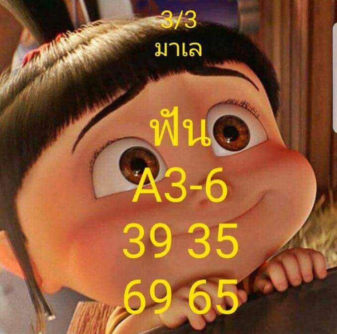 หวยมาเลย์วันนี้ 3/3/64 ชุดที่10