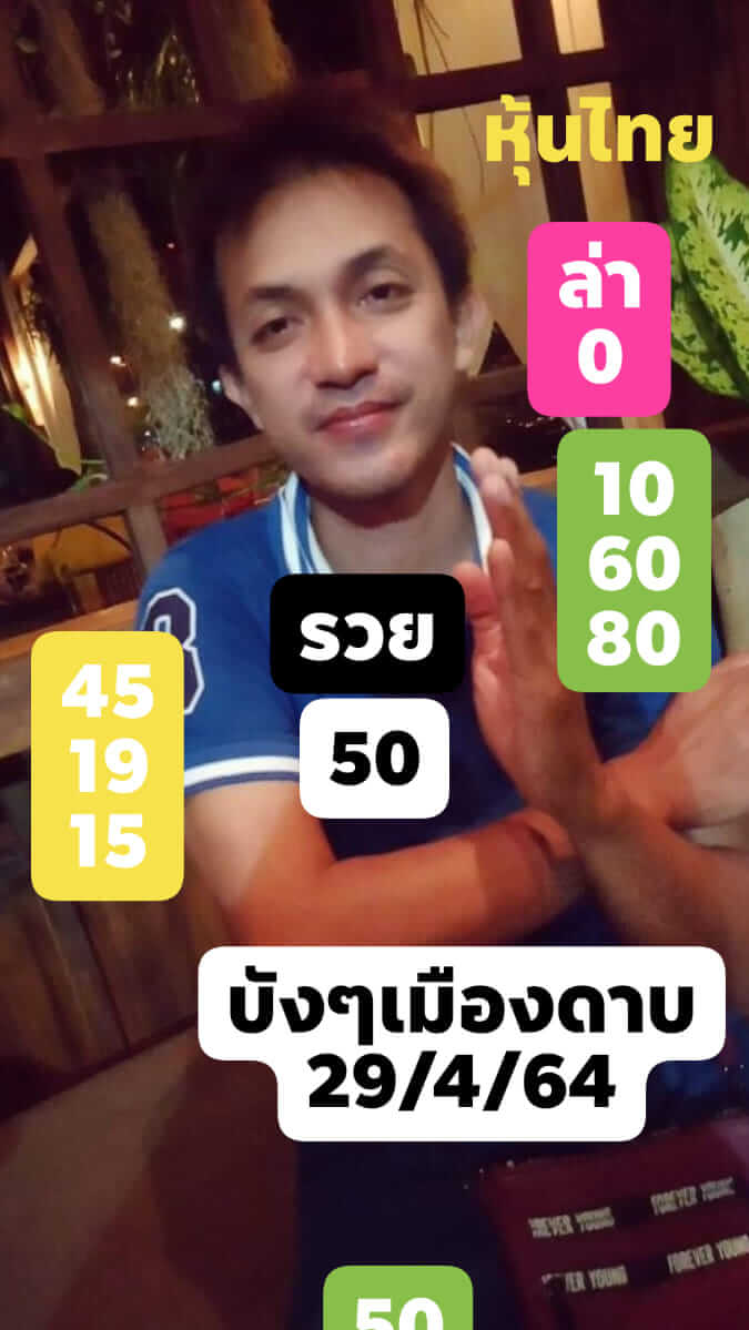 หวยหุ้นวันนี้ 29/4/64 ชุดที่13