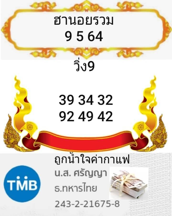 หวยฮานอยวันนี้ 9/5/64 ชุดที่8