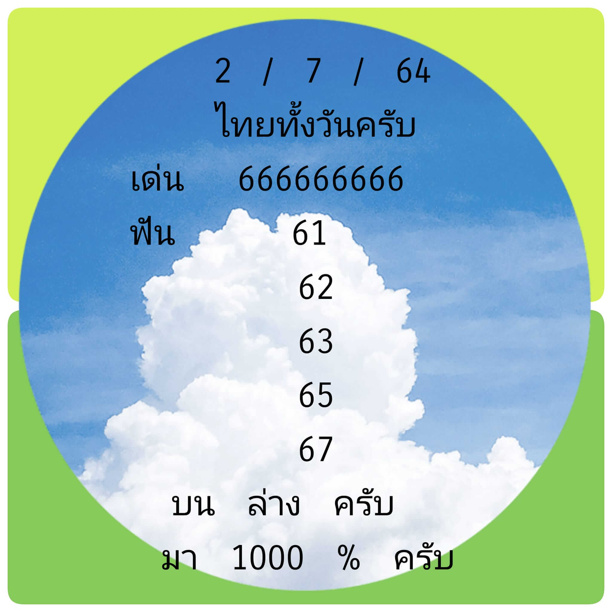 หวยหุ้น2-7-64ชุด7