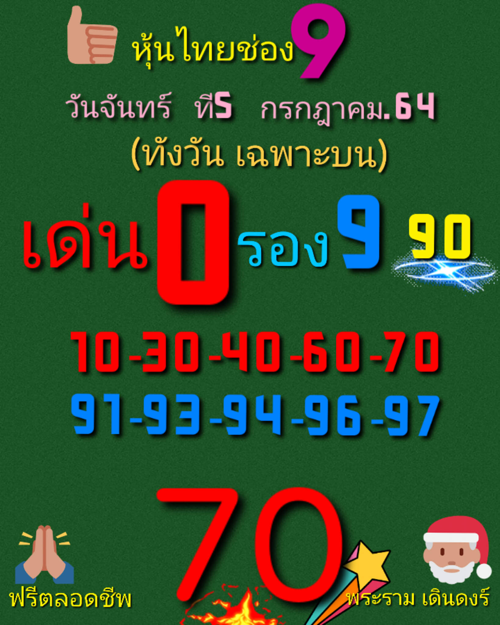 หวยหุ้น5-7-64ชุด10