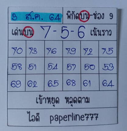 หวยหุ้น3-8-64ชุด2