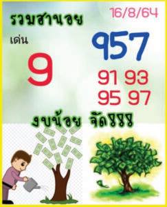 หวยฮานอย16-8-64ชุด 6