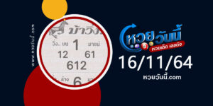 หวยม้าวิ่ง 16-11-64