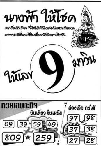 หวยนางฟ้า 1-3-65