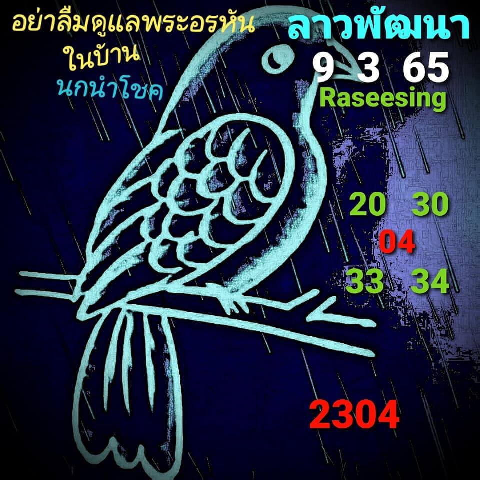 หวยลาววันนี้ 11-3-65 ชุดที่ (9)