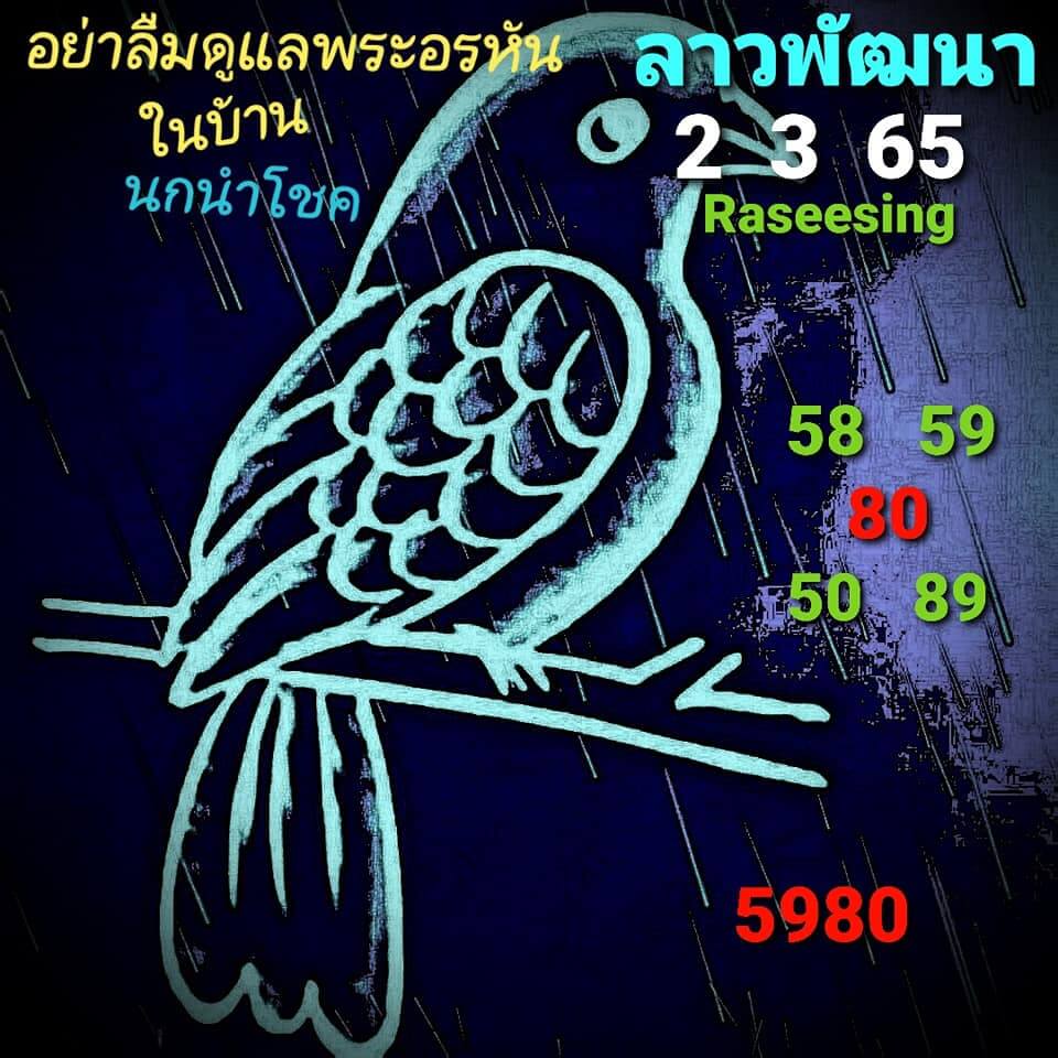 หวยลาววันนี้ 2-3-65 ชุดที่ (1)