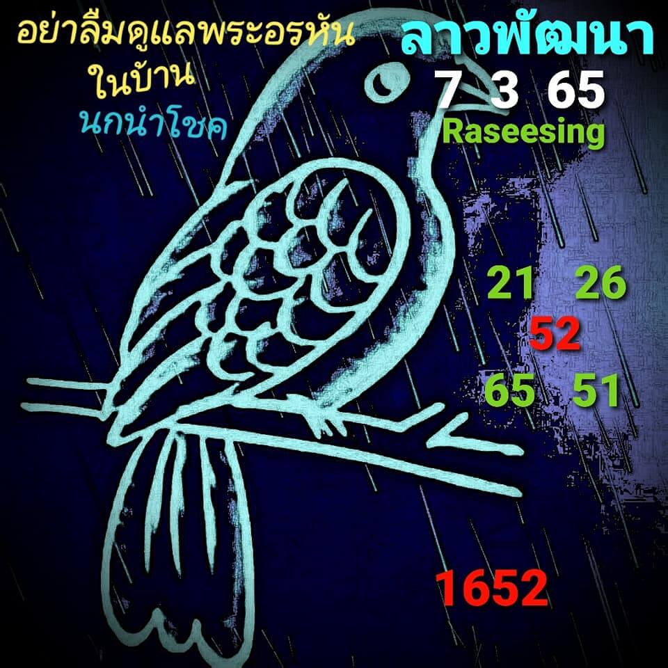 หวยลาววันนี้ 7-3-65 ชุดที่ (1)