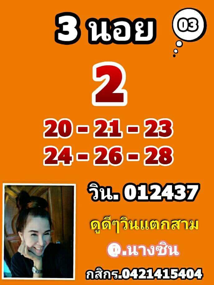 หวยฮานอยวันนี้ 3-3-65 ชุดที่ (3)