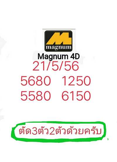 หวยมาเลย์วันนี้ 21-6-65 ชุดที่ (3)