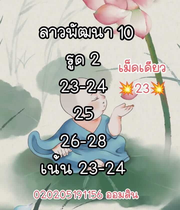 หวยลาววันนี้ 10-6-65 ชุดที่ (4)