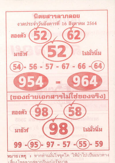 หวยลาภลอย-16-8-65