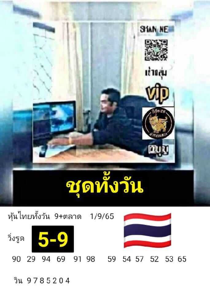 หวยหุ้นวันนี้ 1-9-65 ชุด (8)