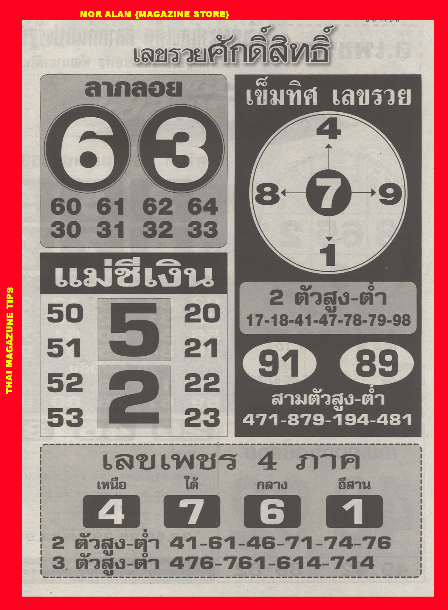 เลขรวยศักดิ์สิทธิ์ 16-9-65