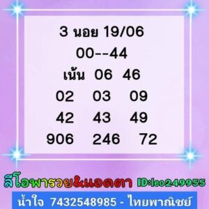 หวยฮานอยวันนี้ 19/6/66 ชุดที่ 5