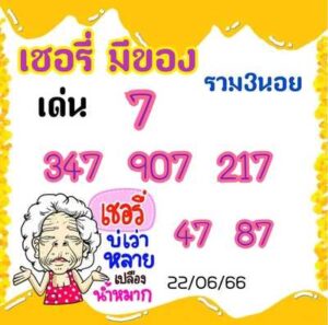 หวยฮานอยวันนี้ 23/6/66 ชุดที่ 4