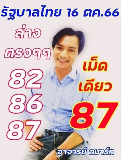 หวยอาจารย์สมาร์ท