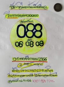 หวยเนตรพารวย 1/11/66