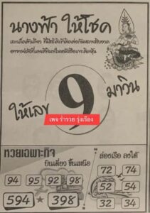 หวยนางฟ้าให้โชค 16/12/66