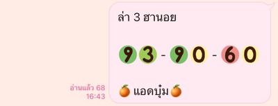 หวยฮานอยวันนี้ 19/12/66 ชุดที่ 5