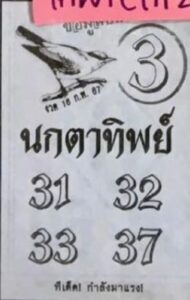 หวยนกตาทิพย์ 16/2/67